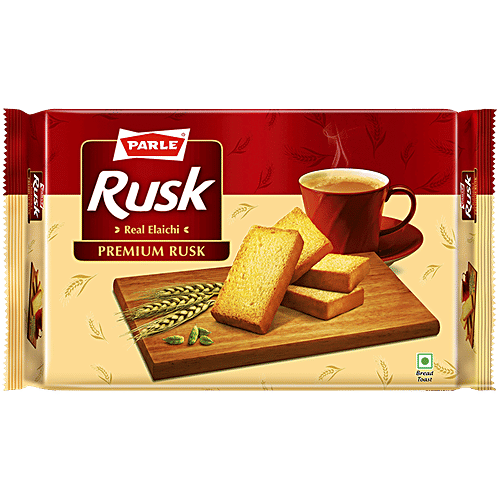 Parle Real Elaichi Premium Rusk 291.2 g (Pack)