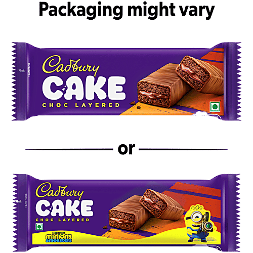 Cadbury Chocobakes Choc Layered Cake Minions Pack 19 g
