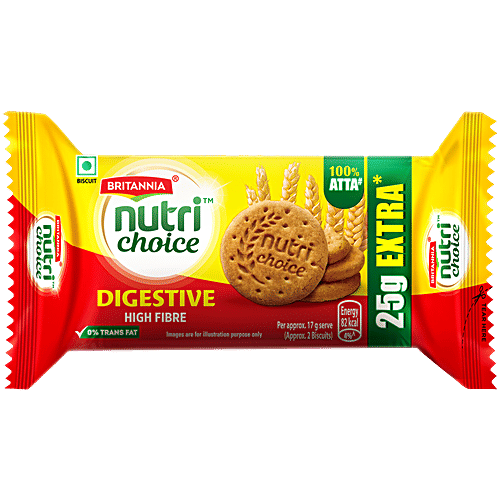 Britannia NutriChoice Hi-Fibre Digestive Biscuits 91.7 g