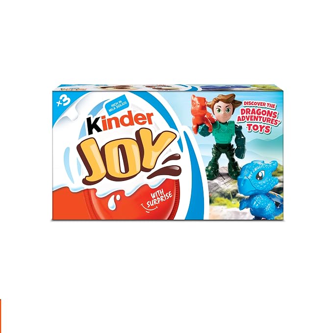 Kinder Joy Super Chocolate Blue Edition 3 x 20 g