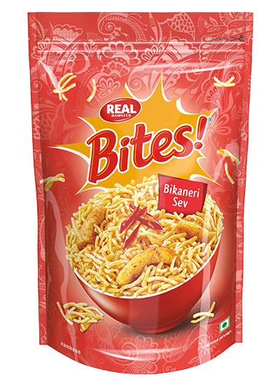 Real Namkeen Bites Bikaneri Sev 400 g