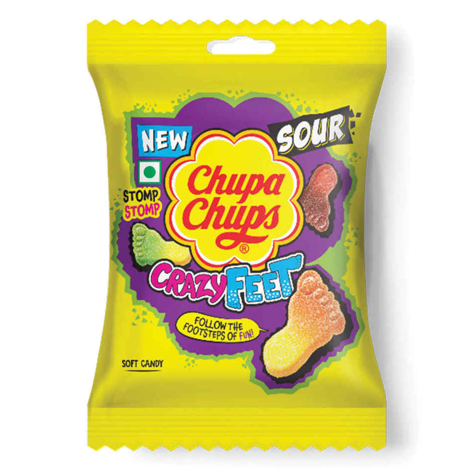 Chupa Chups Crazy Feet Jelly Candy 99 g
