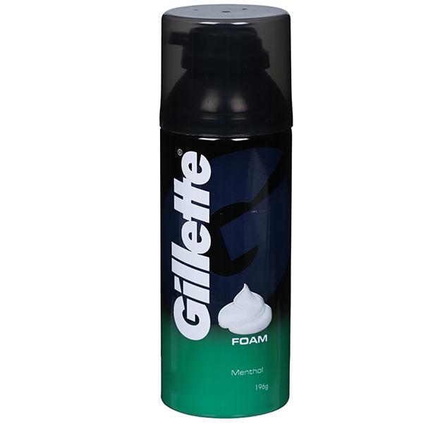 Gillette Menthol Shaving Foam 196 g