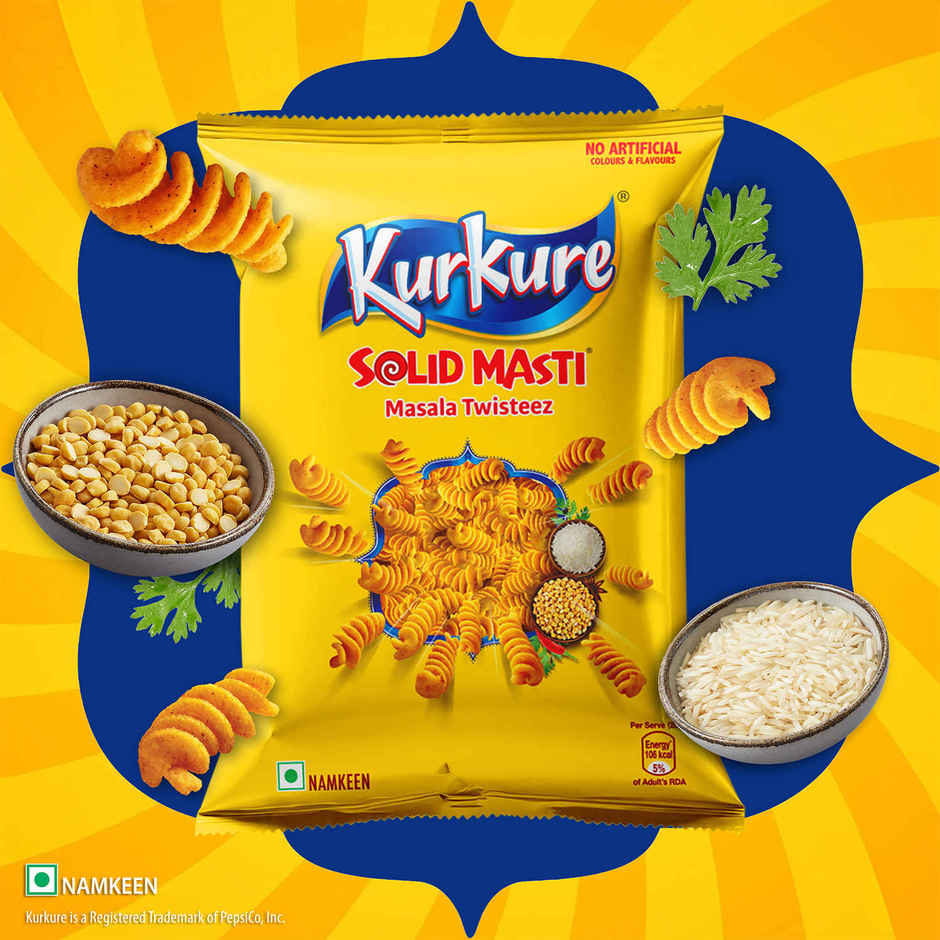 Kurkure Solid Masti Masala Twisteez 61 g