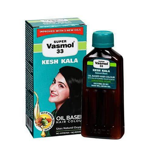 Super Vasmol 33 Kesh Kala Oil Based Hair Colour 50 ml
