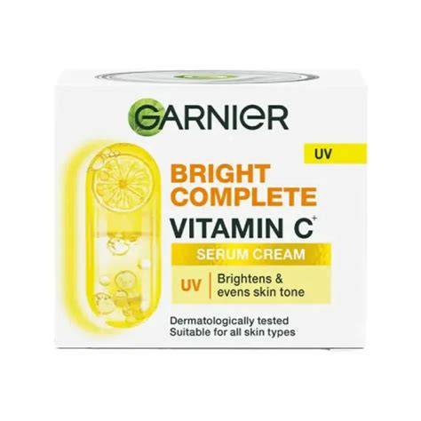 Garnier Bright Complete Vitamin C UV Serum Cream 23 g