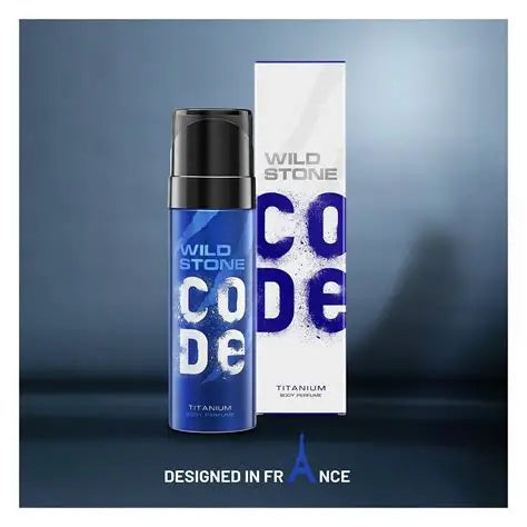 Wild Stone Code Titanium Body Perfume for Men 120 ml