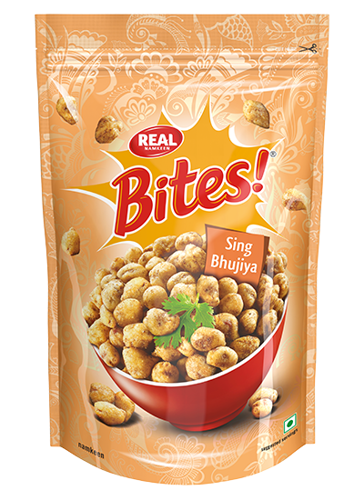 Real Namkeen Bites Sing Bhujia 400 g