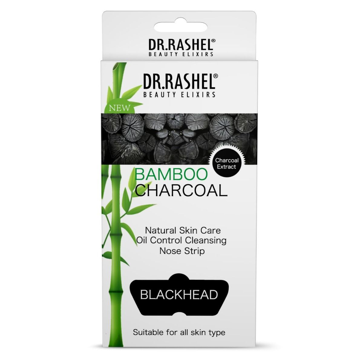 Dr.Rashel Bamboo Charcoal Nose Pore Strips Wet Wipes 10 pcs