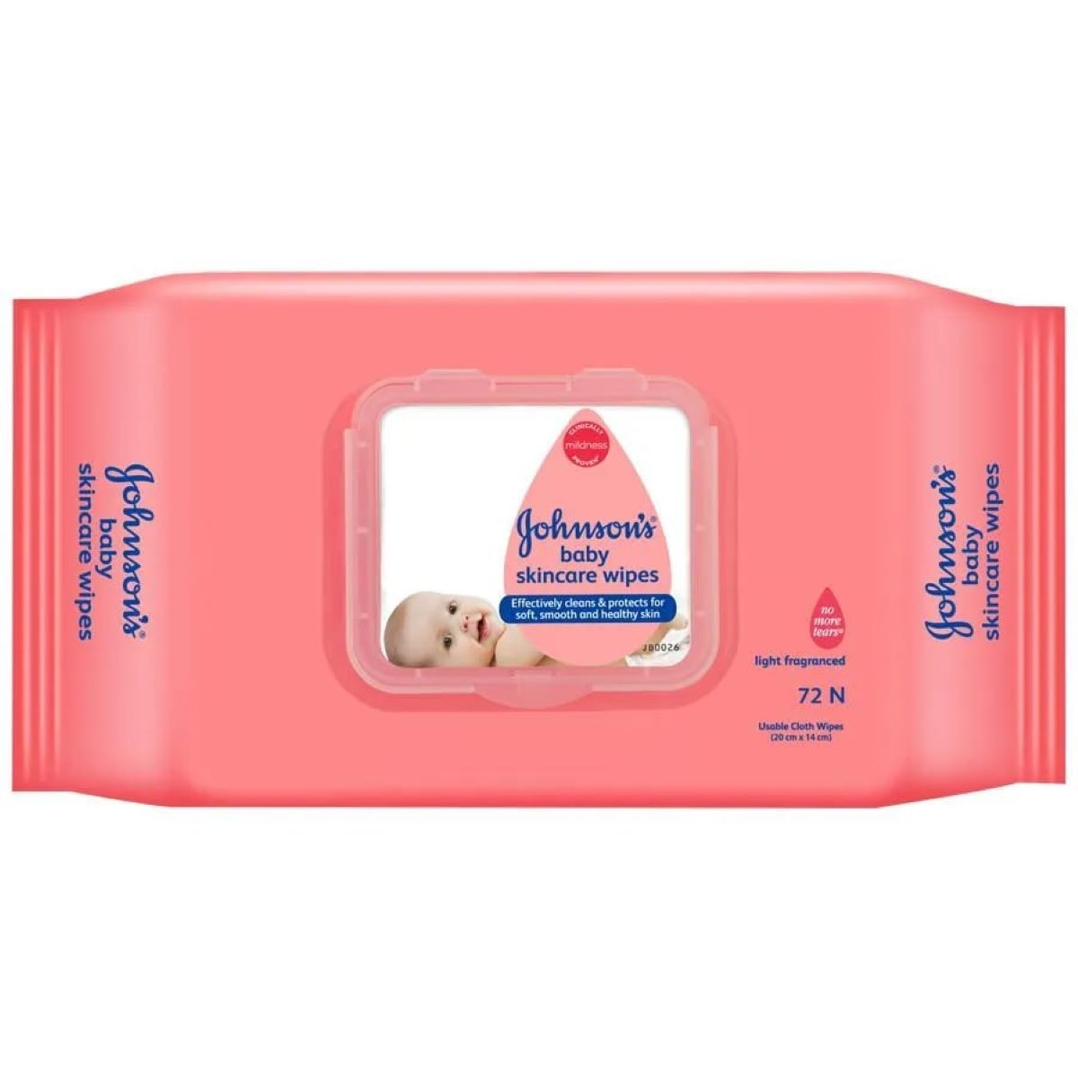 Johnsons Baby Skincare Wipes 72 Pieces