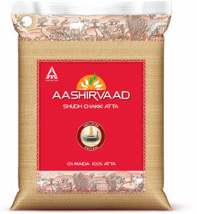 Aashirvaad Shudh Whole Wheat Chakki Atta 5 kg