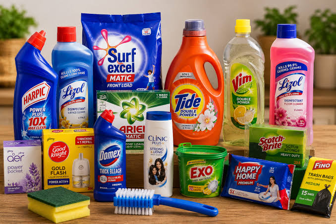 Detergents, Cleaners & Dishwash