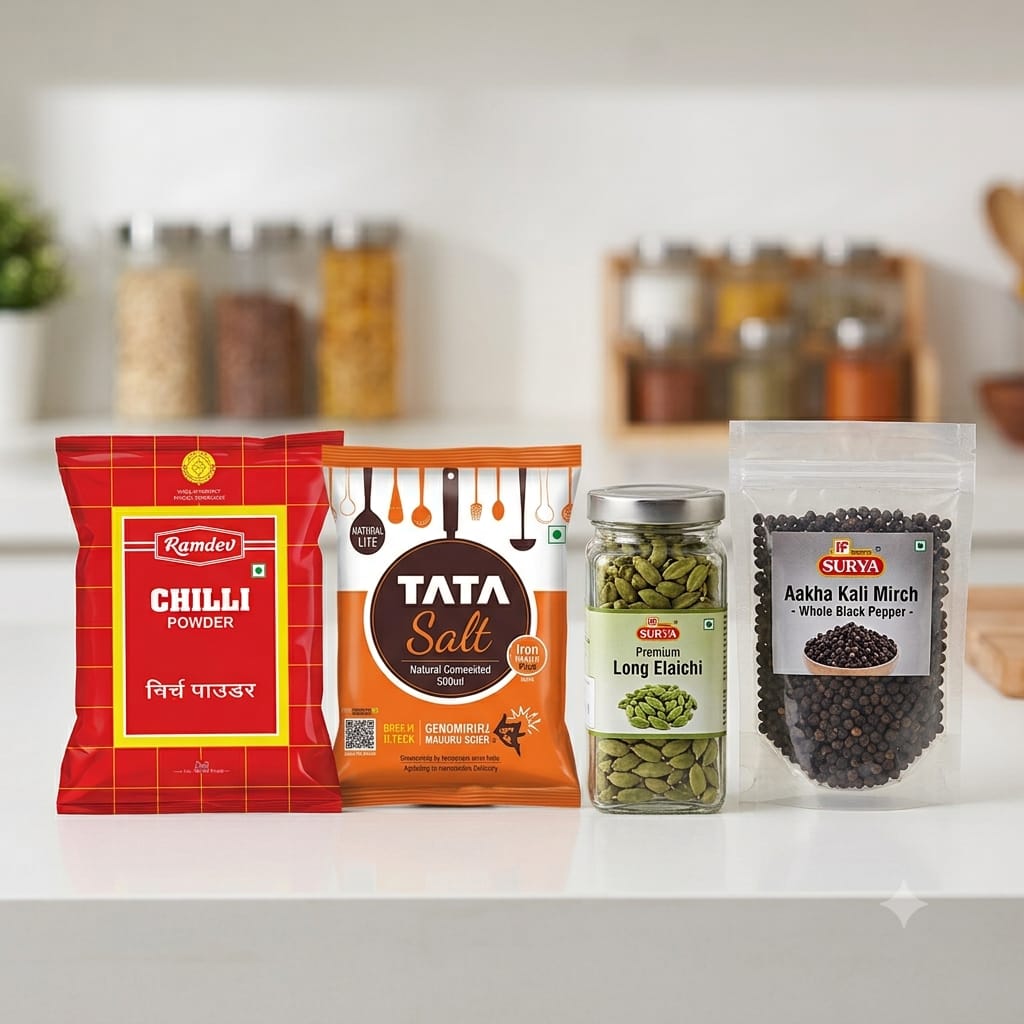 Masala, Spices & Salt