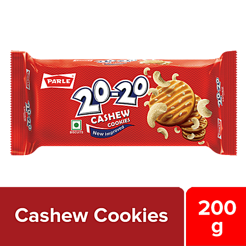 Parle 20-20 Cashew Cookies 200 g