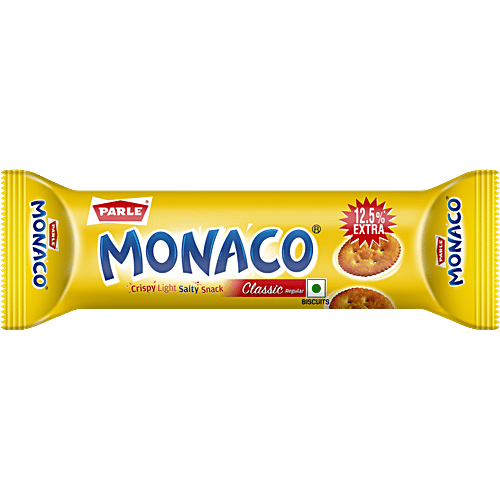 Parle Monaco Classic Salted Biscuits 46.4 g