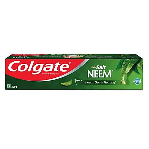 Colgate Active Salt Neem Toothpaste 200 g (Pack of 2)