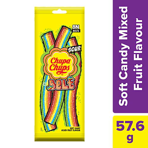 Chupa Chups Sour Belt Candy 57.6 g