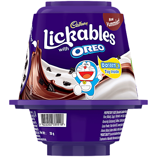 Cadbury Dairy Milk Lickables Chocolate with Oreo Chunks 20 g