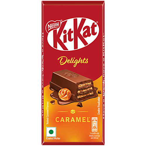 KitKat Caramel Choco Coated Wafer 50 g