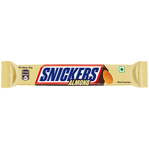 Snickers Almonds Filled Chocolate bar 22 g