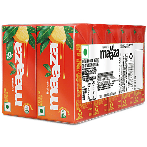 Maaza Refresh Mango Drink 135 ml (10 pcs)