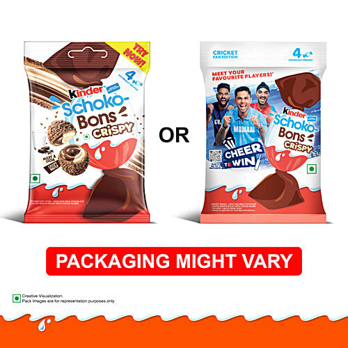 Kinder Schoko Bons Crispy Milk Chocolate 22.4 g
