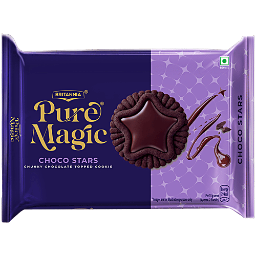 Britannia Premium Chocolate Star Biscuits 275.6 g