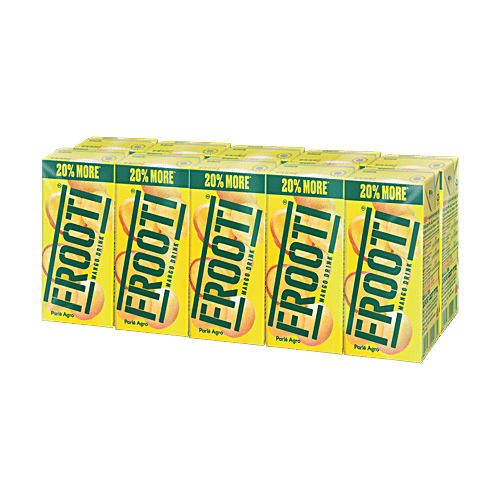 Frooti Mango Drink 150 ml (Pack of 10)