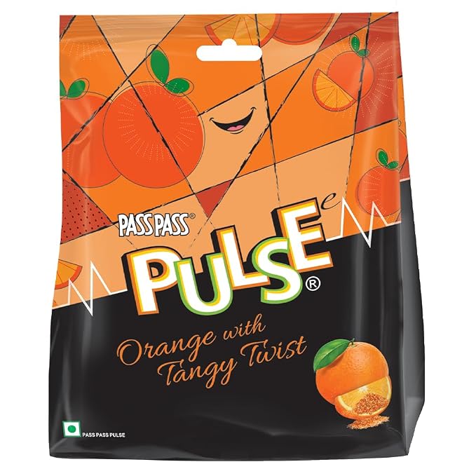 Pass Pass Pulse Orange Candy 190 g