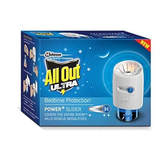 All Out Ultra Power+ Slider Mosquito Repellent Machine + Refill 45 ml