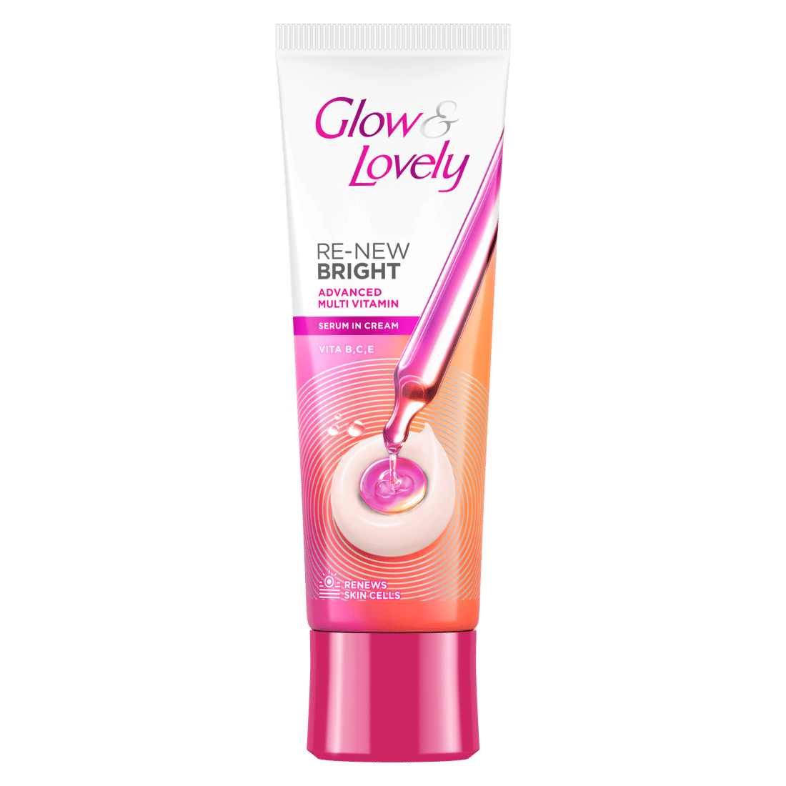 Glow&Lovely Re-New Bright Multi Vitamin Serum in Cream 25 g