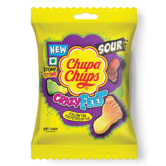 Chupa Chups Crazy Feet Jelly Candy 99 g