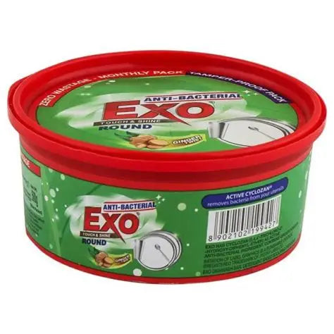 Exo Touch & Shine Anti-Bacterial Round Dishwash Bar 500 g
