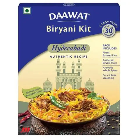 Daawat Hyderabadi Biryani Kit 334 g