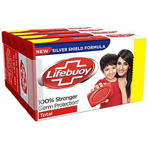 Lifebuoy 100% Stronger Germ Protection Soap (4N x 40 g)