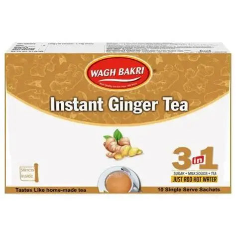 Wagh Bakri Instant Ginger Tea Premix 140 g (14 g x 10)