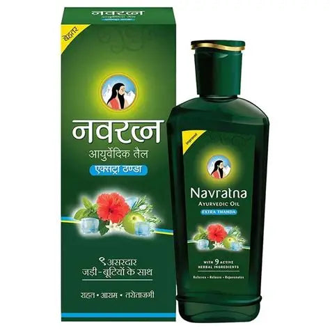 Navratna Extra Thanda Ayurved Oil 90 ml