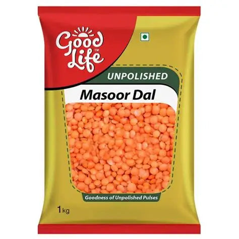 Good Life Unpolished Masoor Dal 500 g