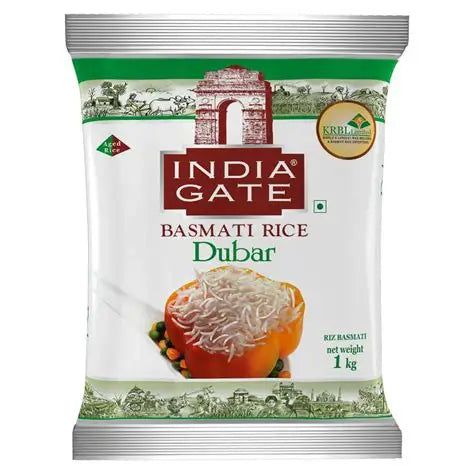 India Gate Dubar Basmati Rice 1 kg