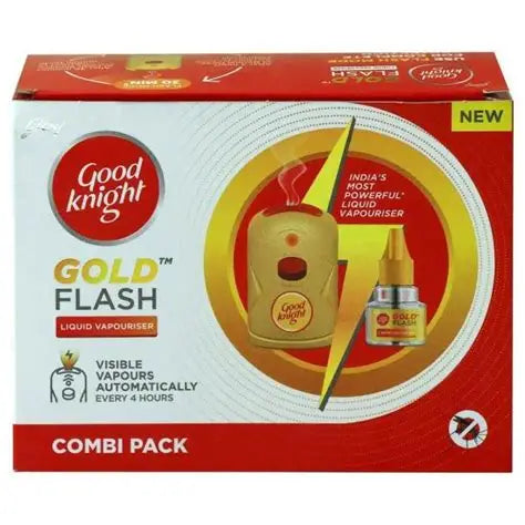 Good Knight Gold Flash Mosquito Repellent Machine + Refill 45 ml
