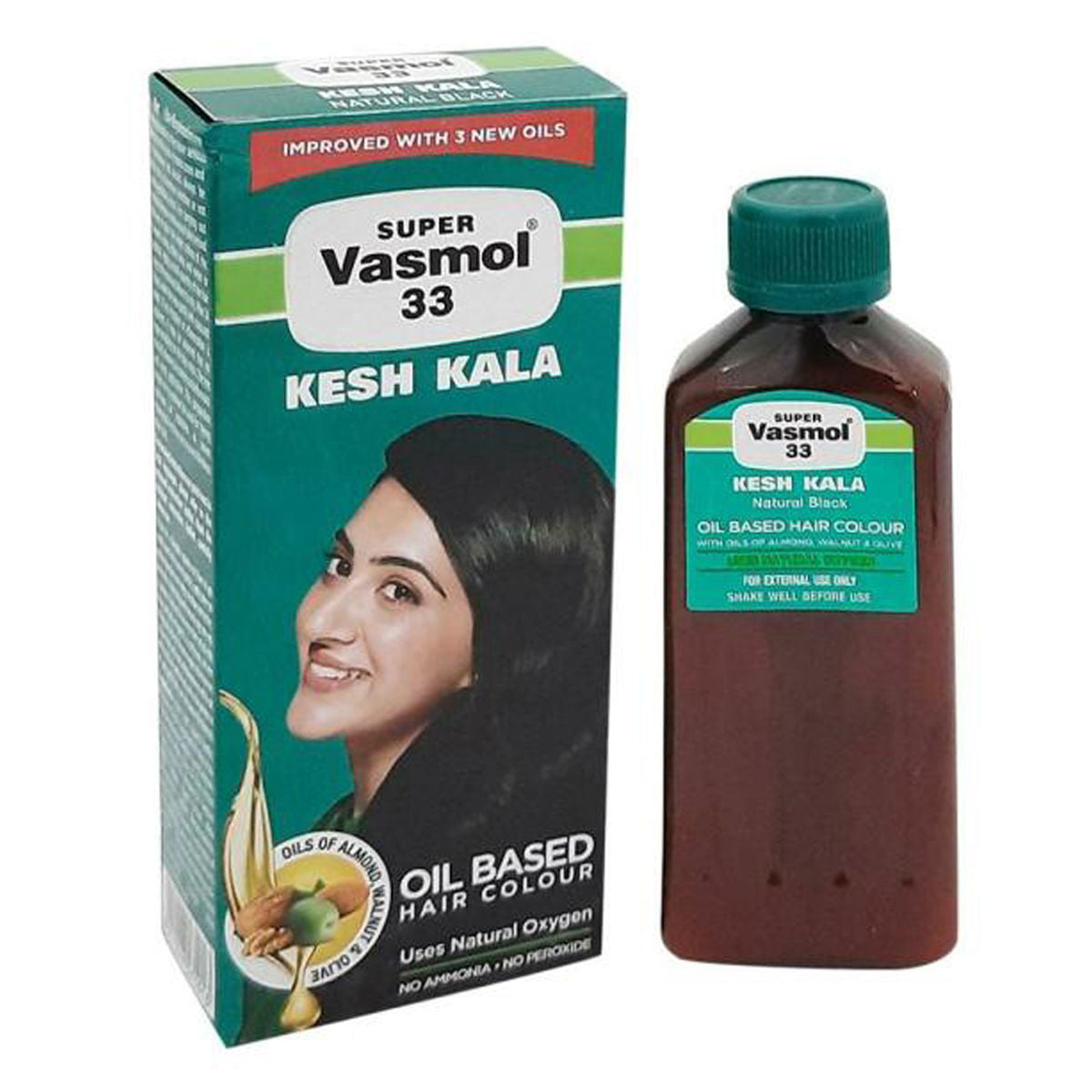 Super Vasmol 33 Kesh Kala 100 ml