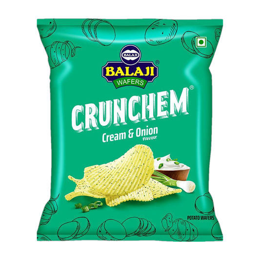 Balaji Cream & Onion Potato Wafers 135 g