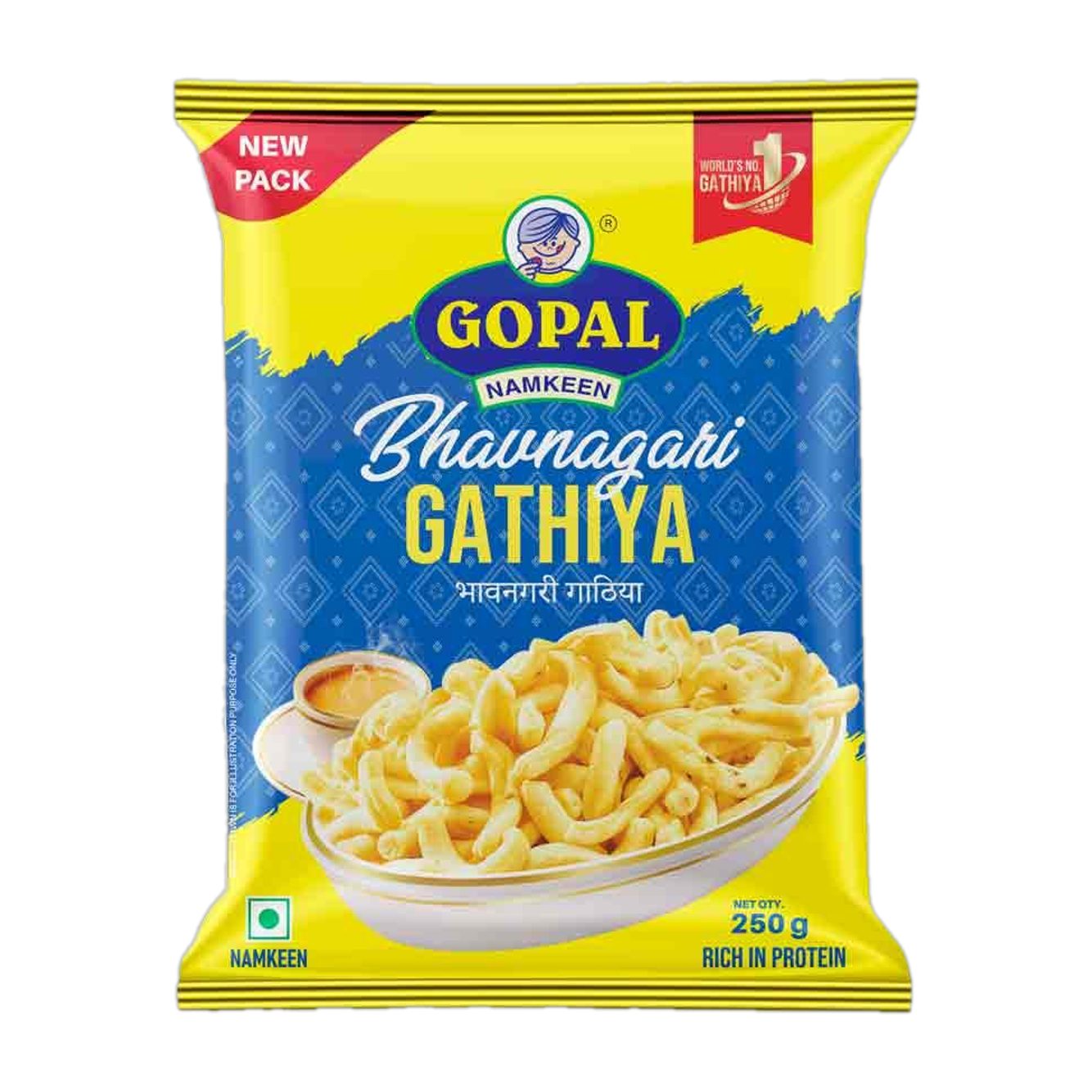 Gopal Namkeen Bhavnagari Gathiya 500g