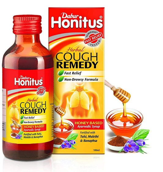 Dabur Honitus Cough Remedy Syrup 100 ml