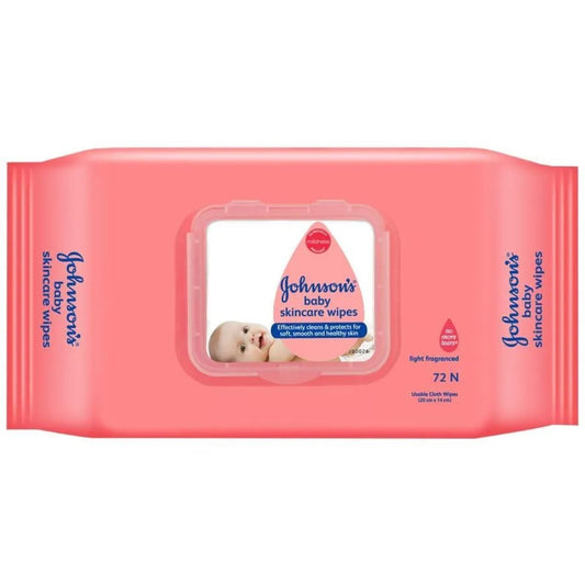 Johnsons Baby Skincare Wipes 72 Pieces